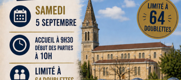 Comit� des f�tes - Tournoi de p�tanque