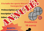 Gnration Favergeoise - Concours de boule - ANNUL