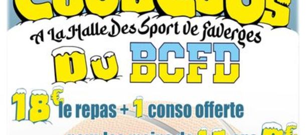 Soirée Couscous organisée par le BCFD le 19 novembre