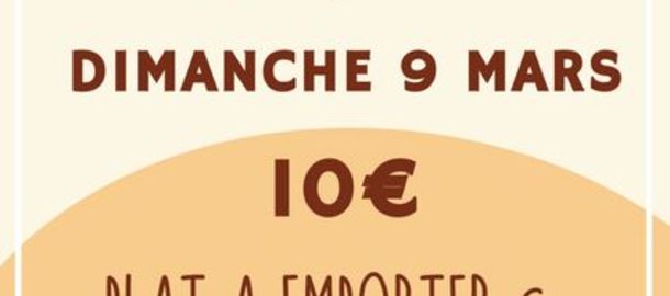 Comit des Ftes - Vente  emporter