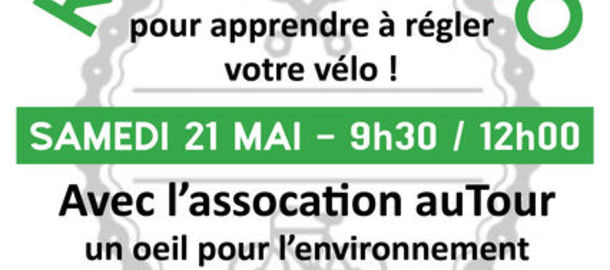 REPAIR VELO SAMEDI 21 MAI