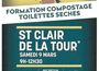 Syclum - Formation compostage toilettes sches - Saint Clair de la Tour