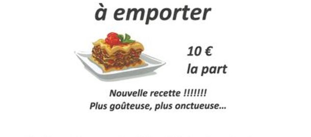 HONNEUR A NOS AINES - LASAGNES A EMPORTER