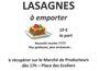 HONNEUR A NOS AINES - LASAGNES A EMPORTER