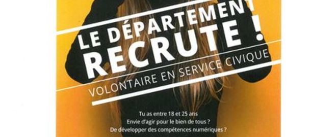 LE DEPARTEMENT RECRUTE