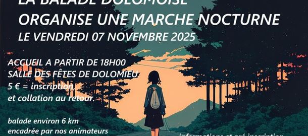 La Balade Dolomoise - Marche nocturne