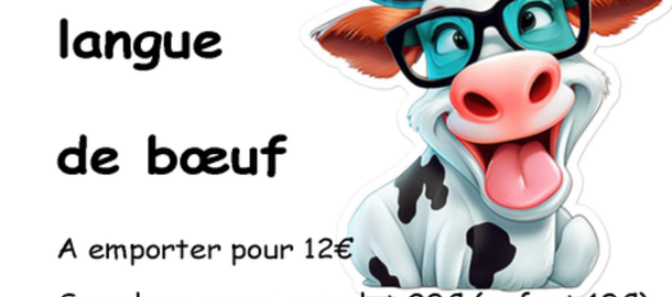 HONNEUR A NOS AINES - REPAS LANGUE DE BOEUF - CONCOURS DE BELOTE
