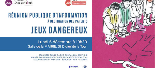 Runion d'information - Jeux dangereux