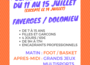 BCFD Semaine sportive Faverges/Dolomieu