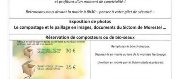 NETTOYAGE DE PRINTEMPS