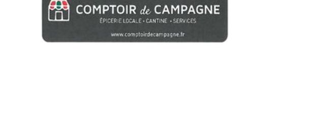 COMPTOIR DE CAMPAGNE Horaires du 19 juillet au 16 aot