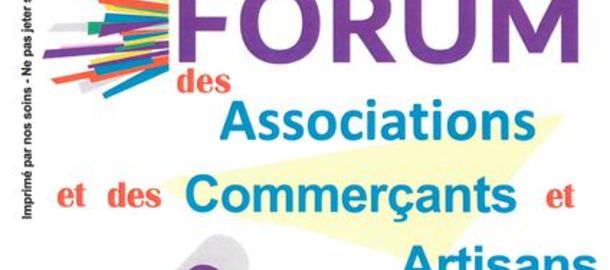 FORUM DES ASSOCIATIONS Vendredi 9 Septembre