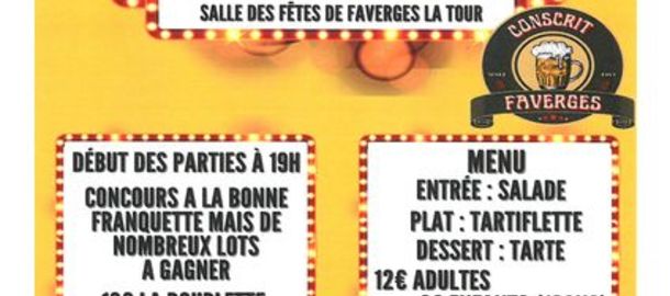 GENERATION FAVERGEOISE CONCOURS DE COINCHE ET REPAS
