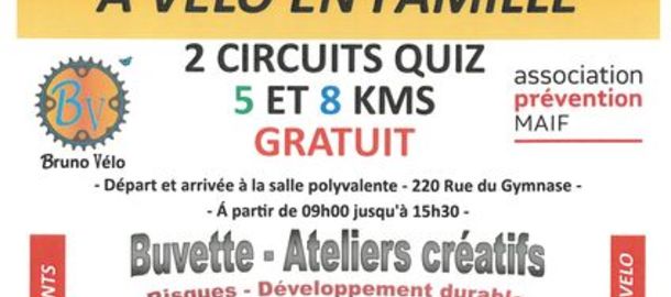 Parcours dcouverte  vlo en famille