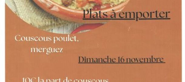 Comit des Ftes - Couscous  emporter