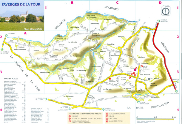 Plan de la Commune